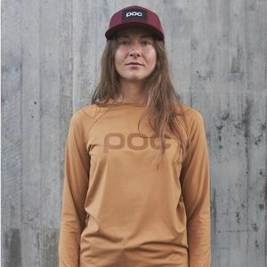 POC WOMEN’s REFORM ENDURO JERSEY, Aragonite Brown, Size XS, NWT
